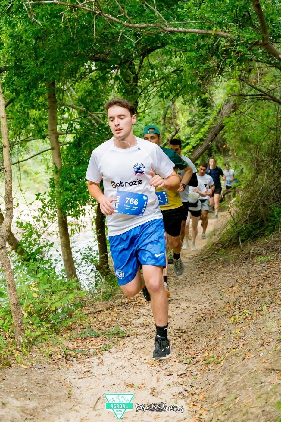 Atleta do clube no trilho do Agroal
