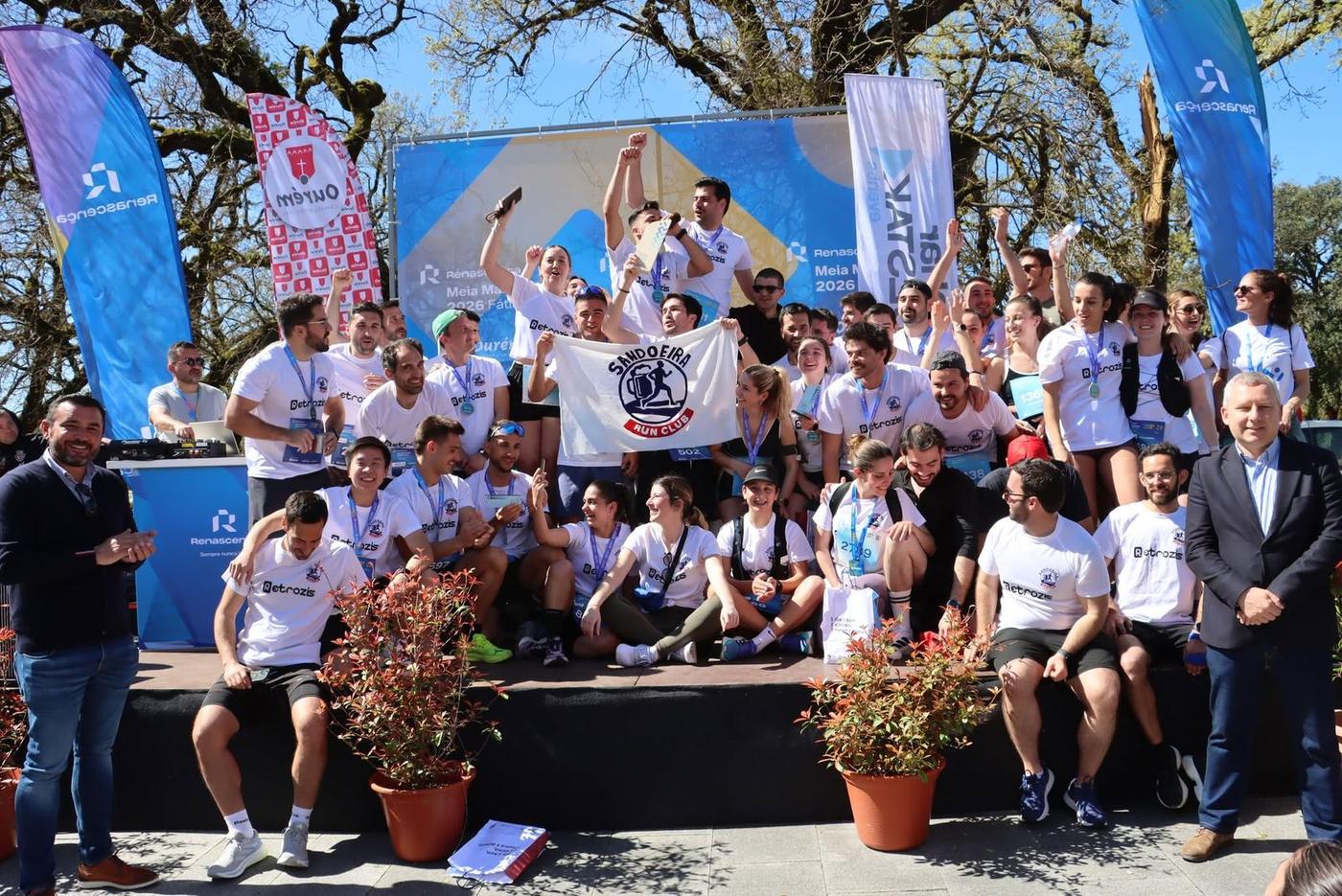 A equipa na Meia Maratona de Fátima 2026